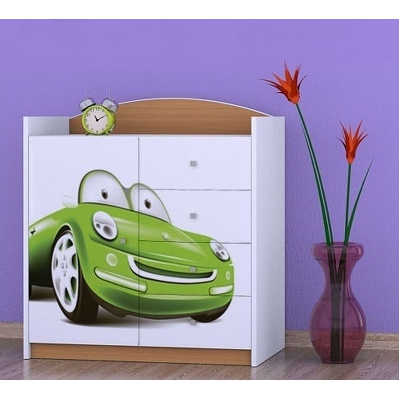 Nieman Kids 4 - Drawer Combo Dresser, Beech