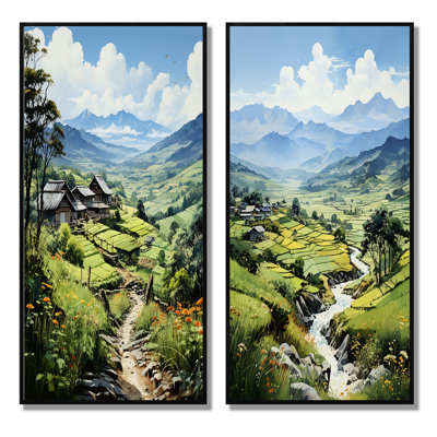 «Green Vietnam Sapa Highlands», 2 pièces
