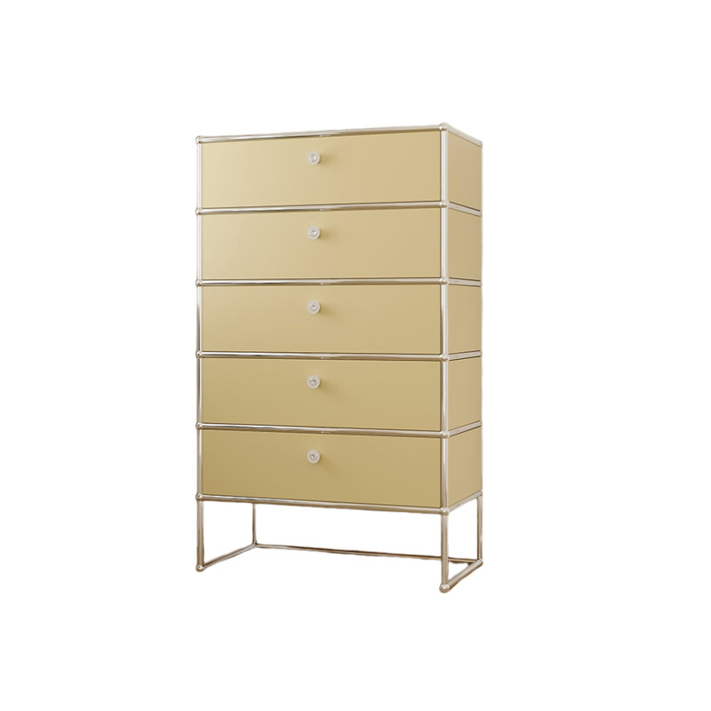 Commode décorative, Jaune clair