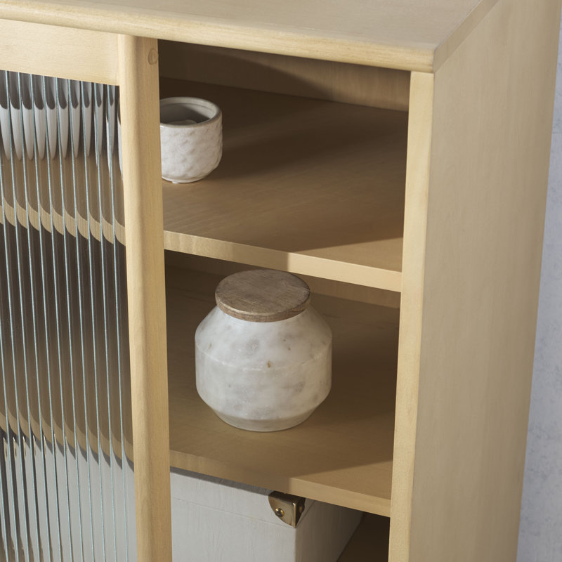 Commode en verre Javaughn