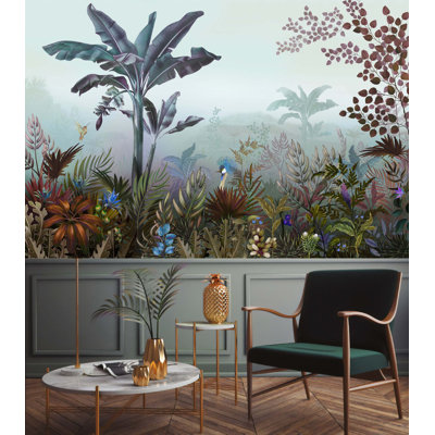 Papier peint exotique, papier peint tropical