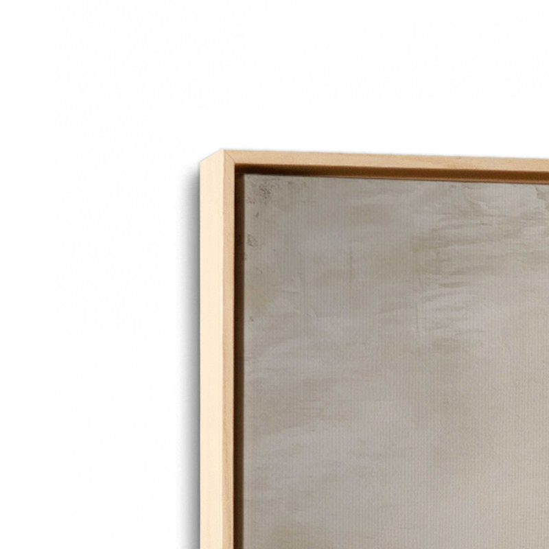 «Russet Mist Déroulant», reproduction sur toile roulée, Cadre flottant, H 36,75 po x l 24,75 po x P 1,75 po, Érable américain