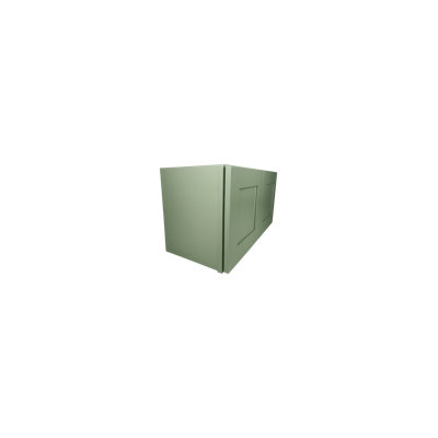 Armoire murale d'angle en contreplaqué Shaker de 13 po Shaker, prête à assembler