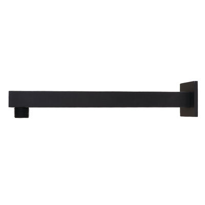 Kingston Brass Claremont 10-Inch Shower Arm with Square Flange