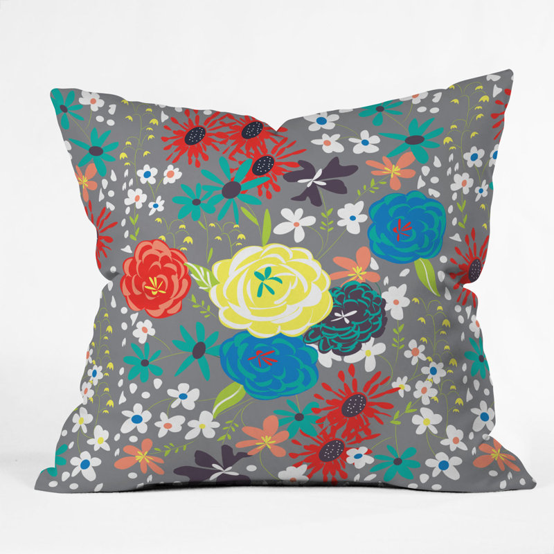 Bloomimg Love Throw Pillow, 16" x 16"