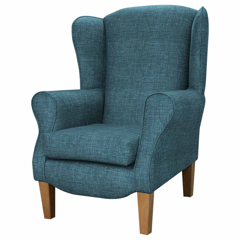 81cm Wide Tufted Wingback Chair