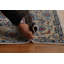 Tapis turc en laine à motif floral Heriz Serapi noué à la main 10 x 13