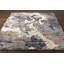 Tapis brun foncé / crème à motif abstrait Zubi-1383365871