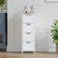 Armoire de salle de bain avec 4 tiroirs, rangement autoportant