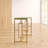 Gannon 47'' Glass Top Console Table-23814929