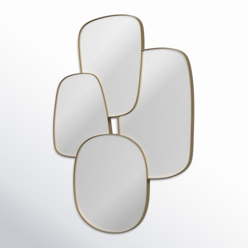 Stanton Solid Wood Rectangle Wall Mirror