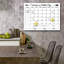 Tableau mémo mural calendrier effaçable à sec-22250125