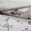 Ensemble d'édredon 8 pièces en coton mauve / grand taupe