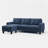 Matteus Upholstered Sectional Left Hand Facing-1404404848