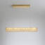 Lustre rectangulaire en cristal 40 po
