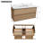 48 Inch Wall-Mounted Bath Vanity  With Engineered Marble Top-1759404444