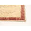 Tapis de bois one-of-kind-noué la 2010 ushak brun/beige 4 pi 11 po x 7 pi zone de laine Kerin
