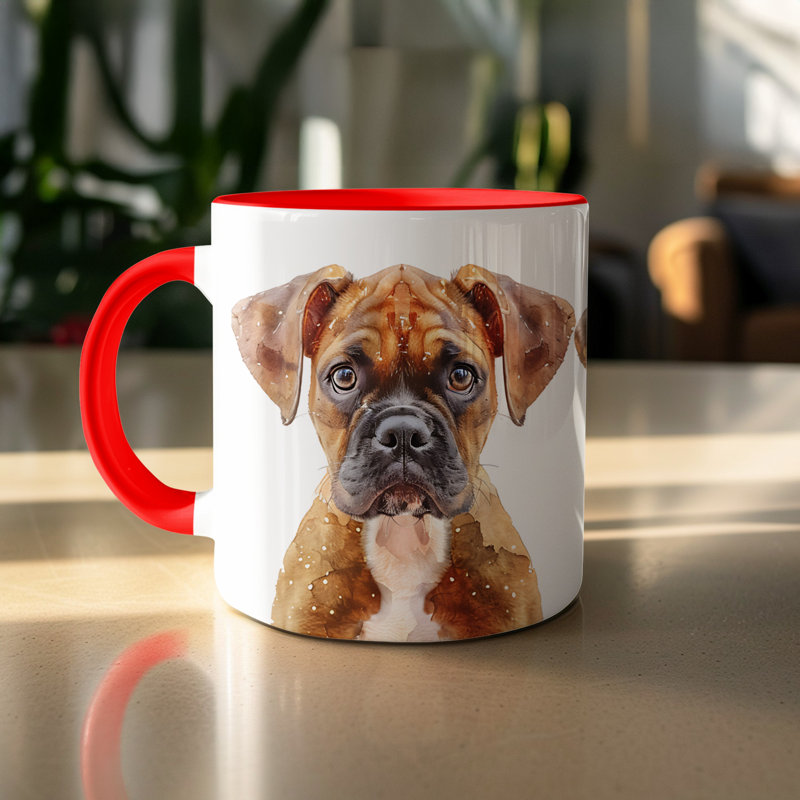 Mug, Red, 2
