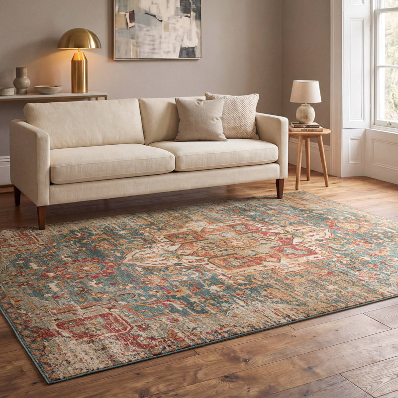 Labelle Vintage Look Area Rug, Runner 66 x 300cm