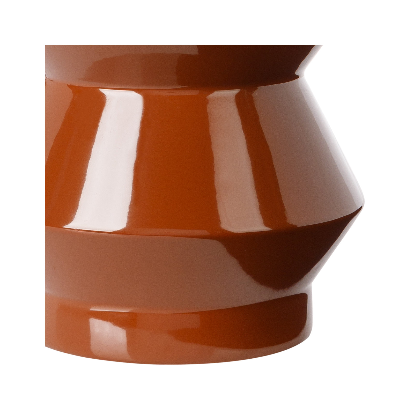 Boyes Ceramic Table Lamp, Rust
