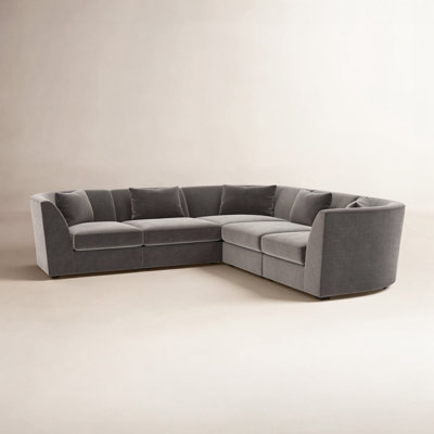 Krista 5-PC Curved Modular Sectional