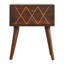 Fishbein 45cm W Solid Wood Bedside Table