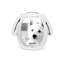 Nambe Dog Frame 3X5