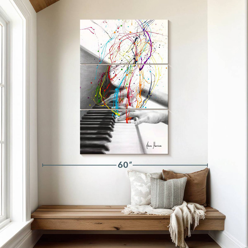 Abarca Piano Performance, H 50 po x l 32 po