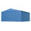 Elite Steel Storage Shed, 14X14, Blue Grey