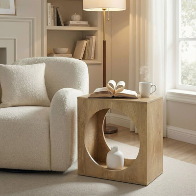 End Table For Living Room,2-Tier Side Table