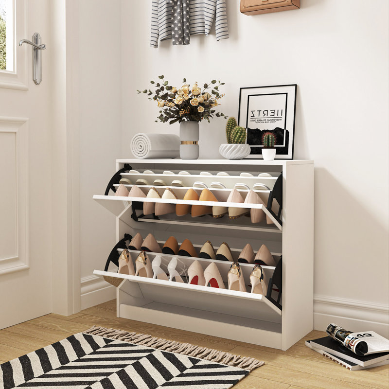 Armoire à chaussures 2 niveaux