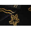 Wool Area Rug in Black/Yellow