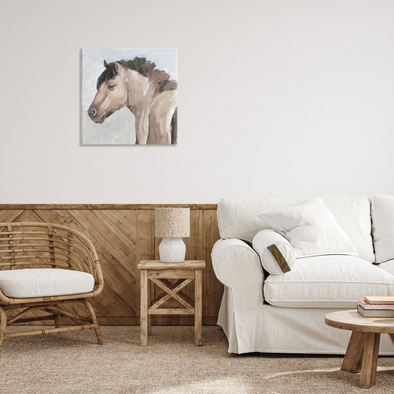 Toile sèche Dry Creek Horse, design par Errico & Slyp, H 17 po x l 17 po