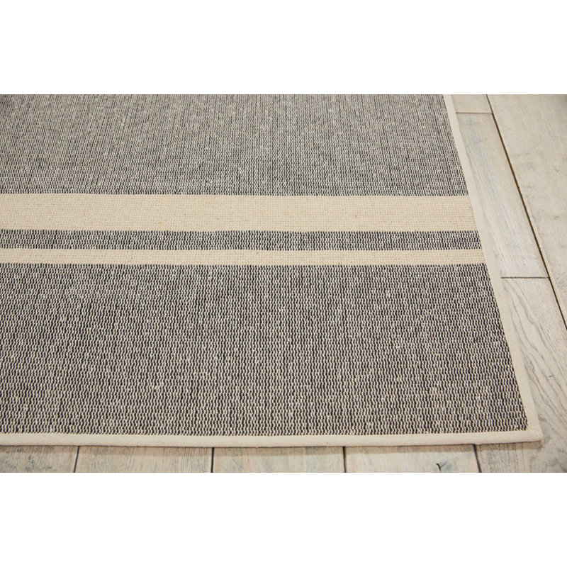 San Diego CK730 Striped Indoor Rug, Rectangle 4' x 6'