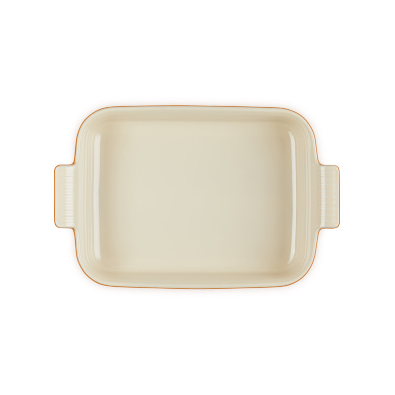 Le Creuset Stoneware Heritage Rectangular Dish, Volcanic, 26cm/2.4L