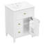 Meuble-lavabo compact de 24 pouces avec rangement-512049404