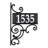 Nite Bright Ironwork Reflective Address Post
