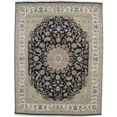 Performance Hand Knotted Floral Indoor Rug