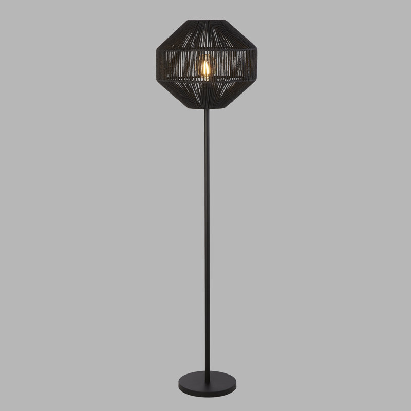 Enoch 155cm Black Traditional Floor Lamp