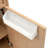 15.75" Bathroom Vanity With Reversible Resin Sink, Mdf Cabinet With Adjustable Shelf And Push-To-Open Door