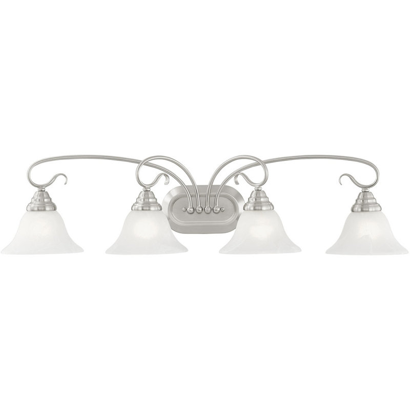 Midtown 4 - Light Vanity Light, Brushed Nickel