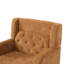 Fauteuil d'appoint rembourré capitonné pour le salon et la chambre à coucher-574829037