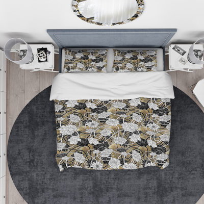 Traditional Floral Duvet Cover