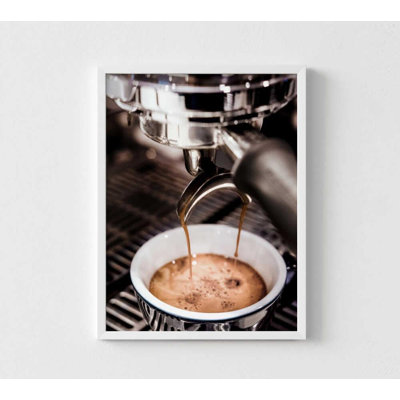 Espresso Moment - Art mural photographie café