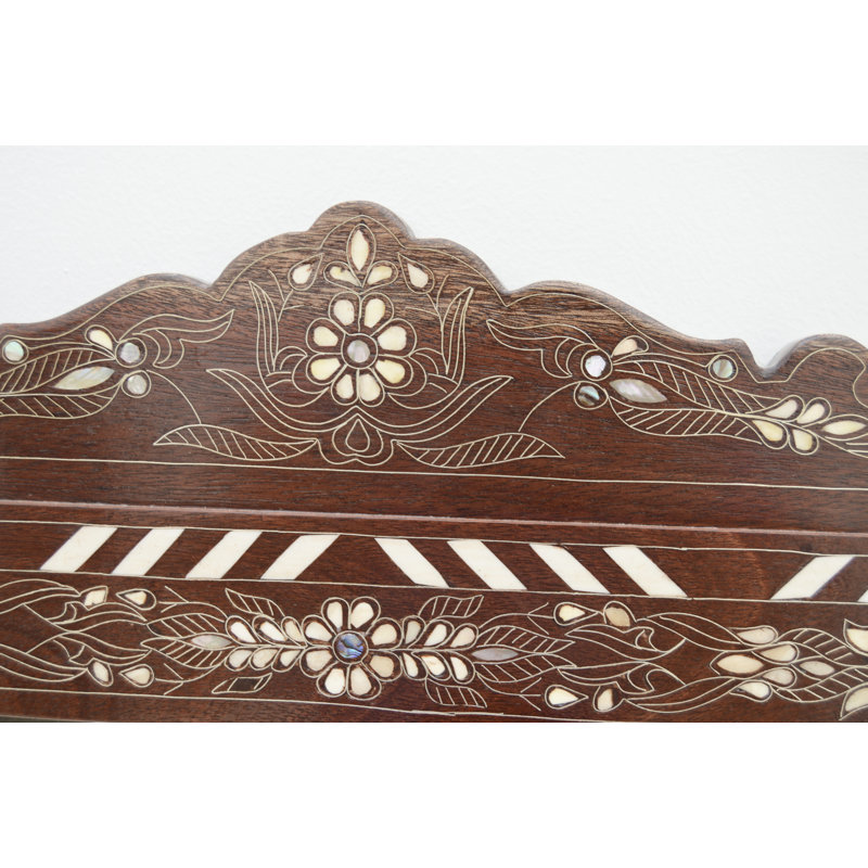 Syrian Arch Solid Wood Wall Mirror