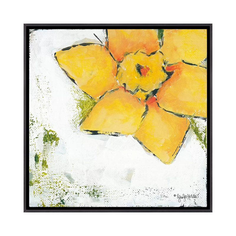 Impression, H 37 po x l 37 po x P 1,5 po, Aucun mat, Toile encadrée noir délavé