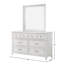 Commode 6 tiroirs blanche (Commode)
