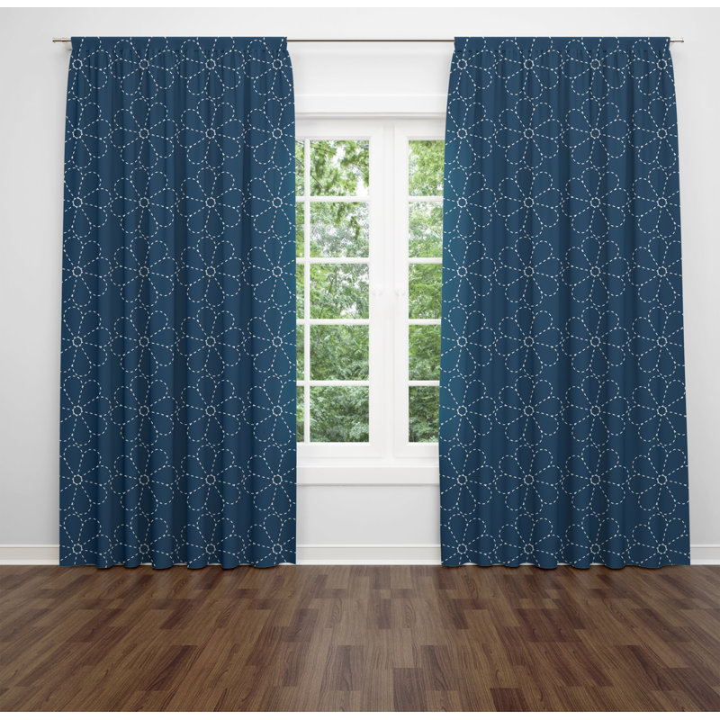 Paire de rideaux obscurcissant Calpine, L 40 po x L 52 po