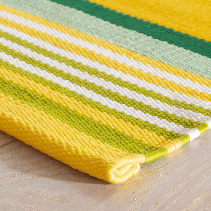 Tapis intérieur / extérieur Sunny Stripe, Rectangle 2 pi x 3 pi