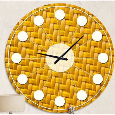 Horloge murale moderne Mid-Century